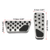 Dodge Challenger Brake Pedal Gas Accelerator Cover Set (2009-2019)