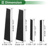 BMW X6 Black 8 x Door Pillar Window Trim (2020-2024)