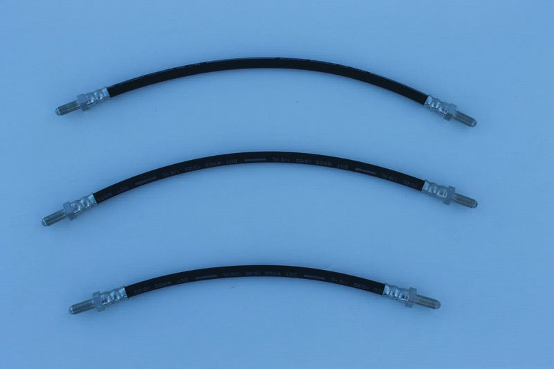 MKII GT Cortina 1600cc Brake Hose Set (3) (1970-1980)