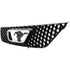 Grille For 99-2004 Ford Mustang Textured Black Plastic