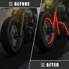 Motorcycles Universal Reflective Tape / High Brightness Reflective Sheet Red