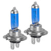 Car H7 100W Halogen Super White Headlamp Bulbs
