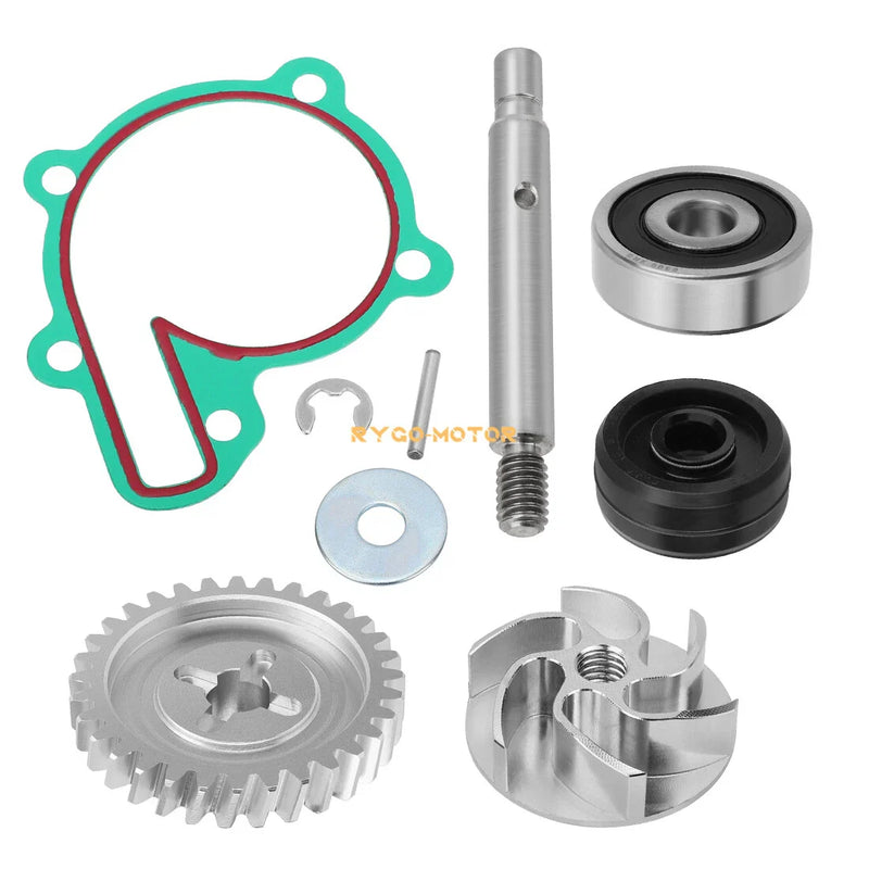Yamaha Banshee Aluminum Water Pump Impeller Gear Bearing Seal (1987–2006)