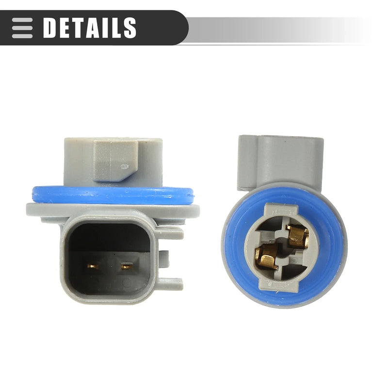 Dodge Ram 2 x ABS Gray Blue License Plate Light Socket