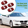 BMW 1 Series 2 Series X5 Red 4 x Car Door Latch Lock Cover Protector