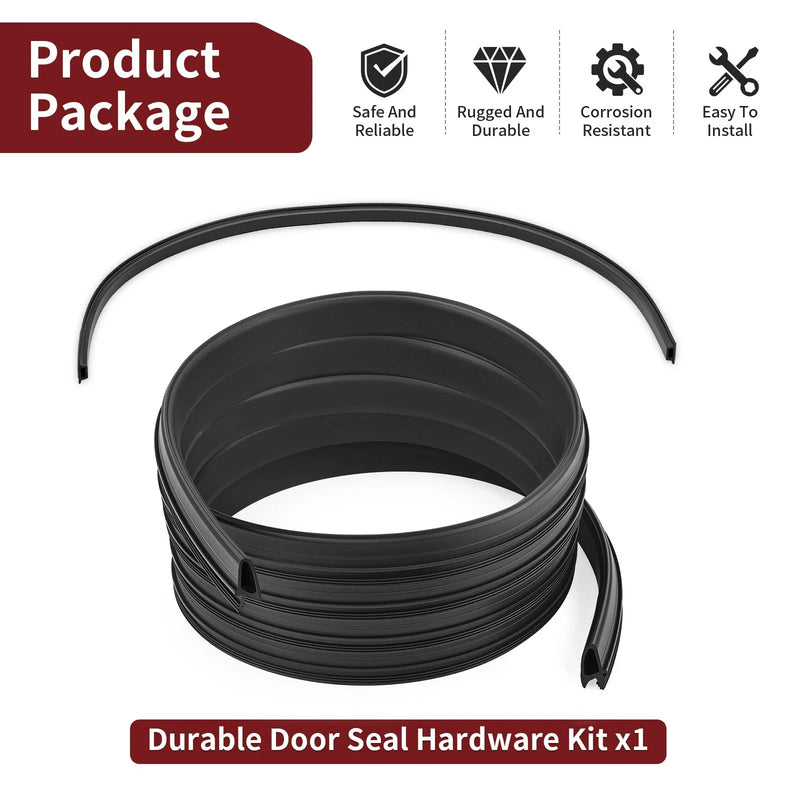Polaris Ranger Crew XP 1000 NorthStar Black Door Seal Kit (2019–2024)
