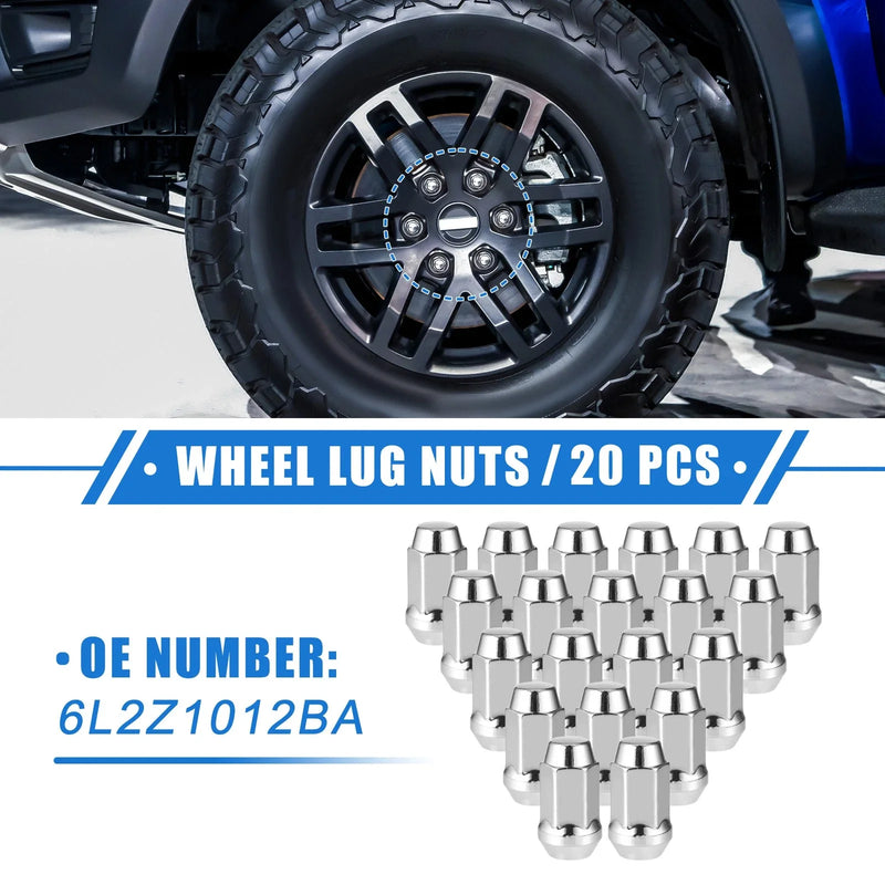 Ford Explorer, Lincoln MKS 1 / 2-20 20 x Wheel Lug Nuts (2006-2019)