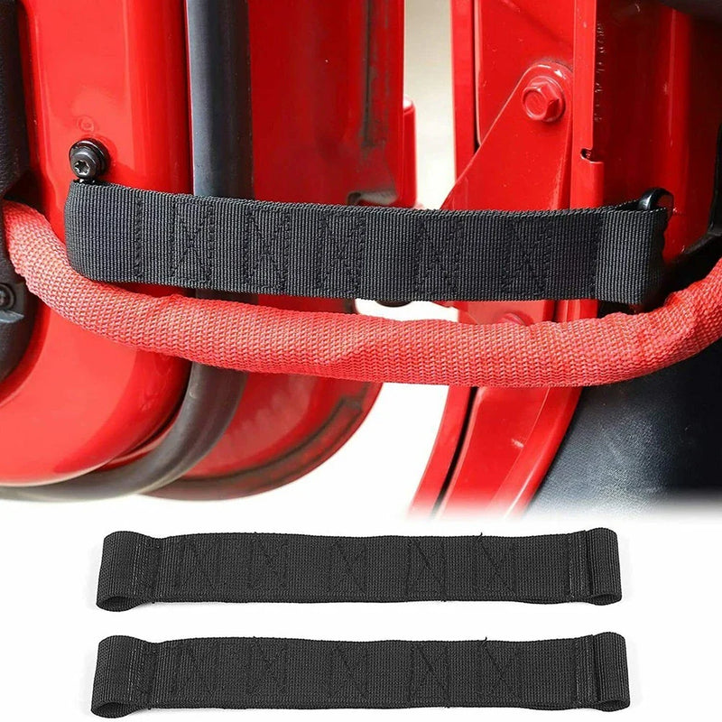 Door Limiting Check Strap Nylon Black Heavy