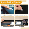 Ford Escape (2013-2019) Brown Anti-Slip Dashboard Cover Mat