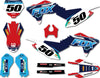 Gas Gas MC 50 (2024-2026) - Foxy Style Stickers Custom Graphics Kit