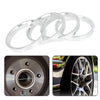 4pcs 67.1–60.1 mm Aluminium Hub Centric Rings Wheel Bore Spacer