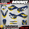 Husqvarna TC 85 Graphics Sticker Kit 2014-2017