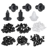 Car 100pcs Clip Trim Push Pin Rivet Bumper Door Panel Retainers