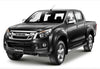 Isuzu D-Max 4 x Door Chrome Window Sill Line (2012-2018)