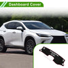 Lexus NX200T / NX300 / NX300h (2014-2020) Black Red Dashboard Cover Mat
