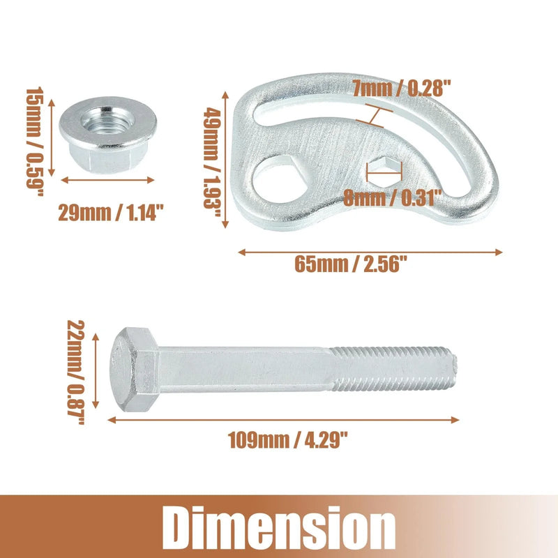 Chevy Silverado GMC Front Control Arm Alignment Camber Bolt Kit