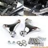 Harley 883 1200 XL Sportster Chrome Foot Pegs Mount Brackets (2004-2013)