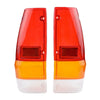 Tail Light Cover Lens LH+RH Fits Mitsubishi L200 Express MA MB UTE 1979-86 D06