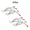 Ford Mondeo Mazda Lincoln MKX 4 x Speaker Connector Harness Adapter (2007-2010)