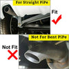 Car Accessories Stainless Steel Exhaust Pipe Tail Muffler Tip (All Years)
