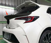 Toyota Corolla Hatchback Unpainted Rear Middle Spoiler Wing (2019-2024)