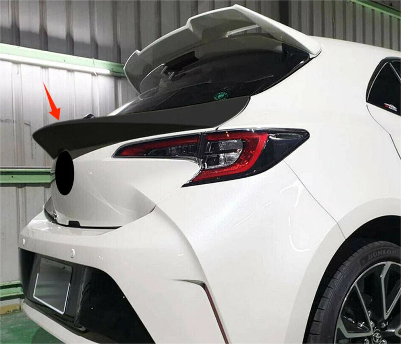 Toyota Corolla Hatchback Unpainted Rear Middle Spoiler Wing (2019-2024)