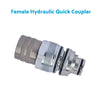 Bobcat Hydraulic Flat Face Quick Coupler 46mm