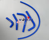 Kawasaki KX250F KX 250F KXF250 (2017) - Blue Silicone Radiator Hose