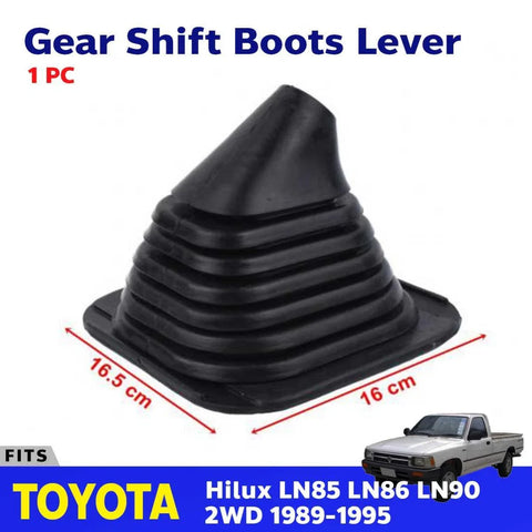 Gear Shift Knob Boots Lever Cover Rubber Fits Toyota Hilux LN80 LN85 Ute 1989-97