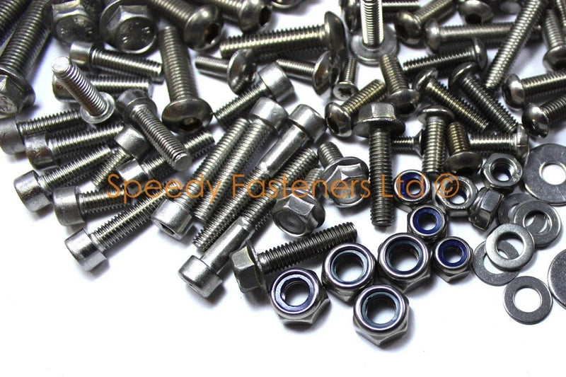 Bolt Universal Stainless Steel Motorcycle Frame Bolts