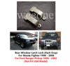 Mazda Fighter, Ford Ranger 2 x Rear Window Latch Dark Gray (1998-2006)