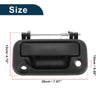 Ford F-150 F-250 F-350 Black Tailgate Handle Bezel with Key Hole (2004-2008)