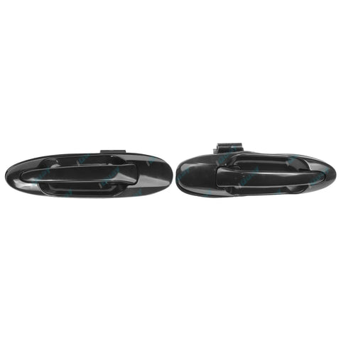 Toyota Landcruiser FZJ105 HDJ100 HZJ105 Black Rear Outer Door Handles (1996-2007)