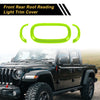 Jeep Wrangler JK Front Rear Roof Reading Light Trim Covers (2011-2017)