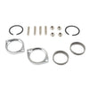 Harley Big Twin Exhaust Flange Install Kit  Flanges Gaskets Nuts Washers