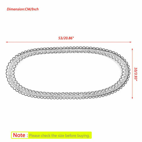 Arctic Cat T660 Turbo Snowmobile Timing Belt (2004-2005)