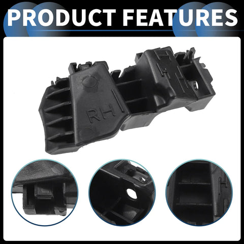 Kia K5 (2020-2022) Black ABS Right Front Bumper Retainer Bracket