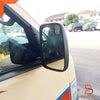 Toyota Hiace Commuter Black Manual Wing Mirror (2005-2019)