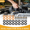 Dodge Dakota 8 x Fuel Injector Seal O Ring (2002)