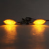 Make & Model 2 x Universal Motorcycle Chrome LED Turn Signal Indicators