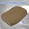 Ford Explorer Neoprene Center Console Lid Armrest Cover Brown (2011-2019)