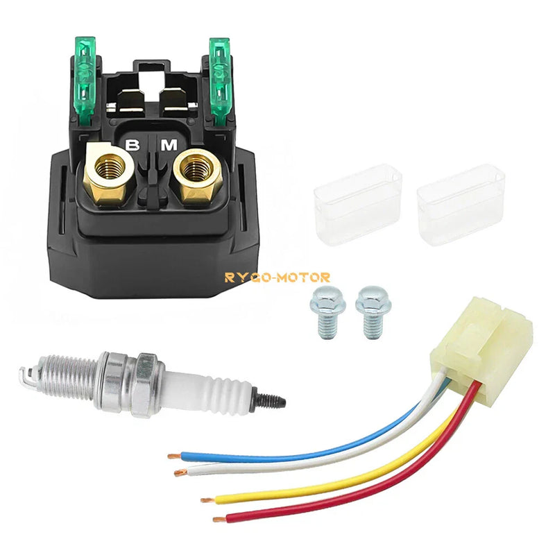 Yamaha Big Bear 250 400 Starter Solenoid Relay Spark Set