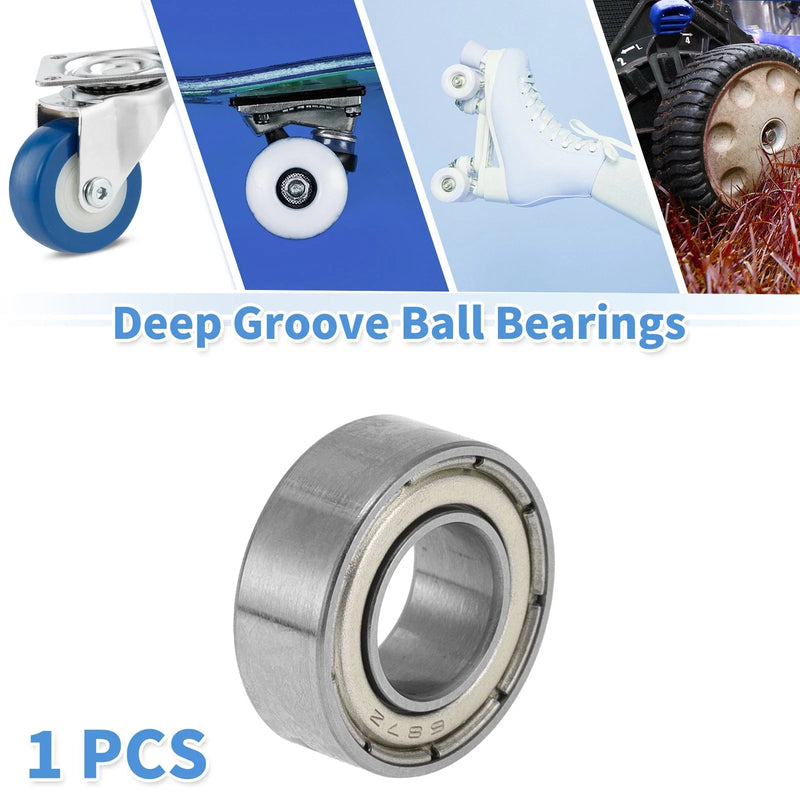 Scooter Skateboard Wheel 7x14x5mm Deep Groove Ball Bearings