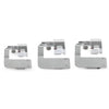 Brother Singer Domestic Sewing Machines 3 Pcs Rolled Hem Feet