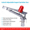 Water 1.5" 2" Irrigation Spray Tool Sprinkler 360° Adjustable Impact