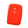Toyota RAV4, Land Cruiser, Camry, Vitz, Yaris Silicone 2 x Button Key Cover Case