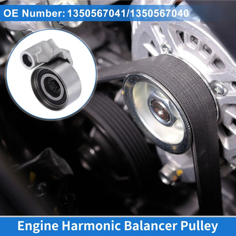Toyota Hilux Drive Belt Idler Pulley 1 x (2004–2018)