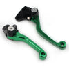 YAMAHA WR 250F WR 450F Green Pivot Brake Clutch Levers (2003-2023)