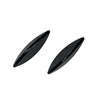 Benz C-Class W205 Front Bumper Lip Splitter Spoiler Canards Black (2015-2018)