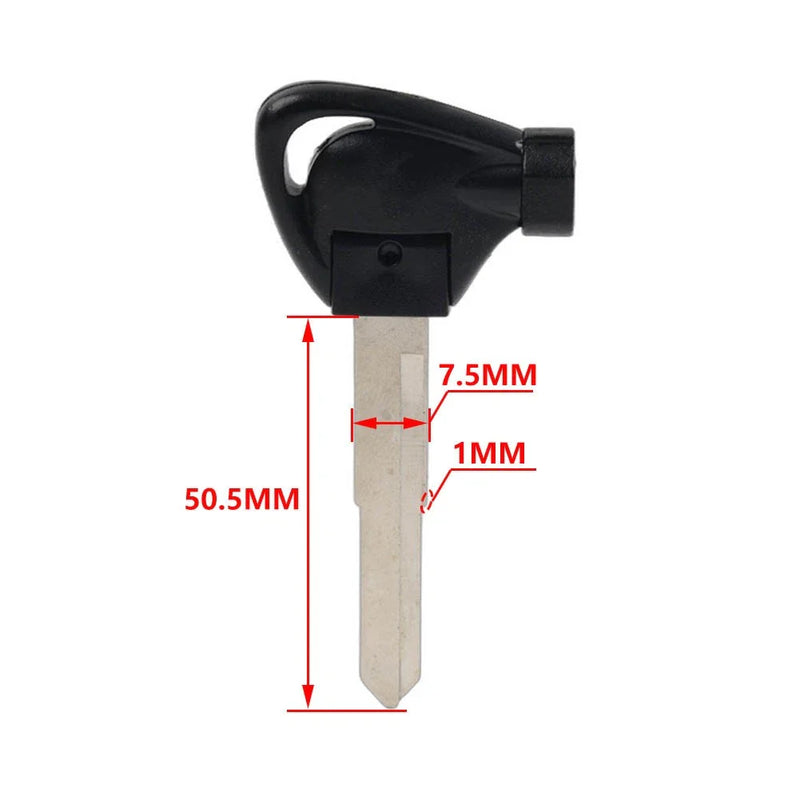 Yamaha Scooter Left Ignition Key Blank Shell Case Uncut Blade